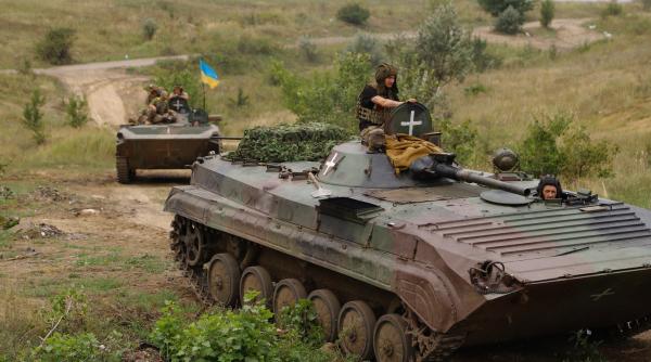 Forțele ucrainene au înaintat peste un kilometru, pe direcția Tavria. Armata rusă e aproape să-și piardă ”centrul de greutate”