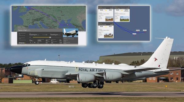 Un pilot rus de Su-27 aproape a doborât un avion britanic RC-135 Rivet Joint crezând că are permisiunea. După incident rușii s-au certat între ei