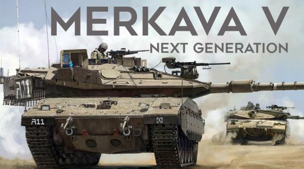 Tancul Merkava, mai puternic şi mai tehnologizat ca niciodată: Comandantul primeşte o cască similară cu cea a unui pilot de avion de vânătoare
