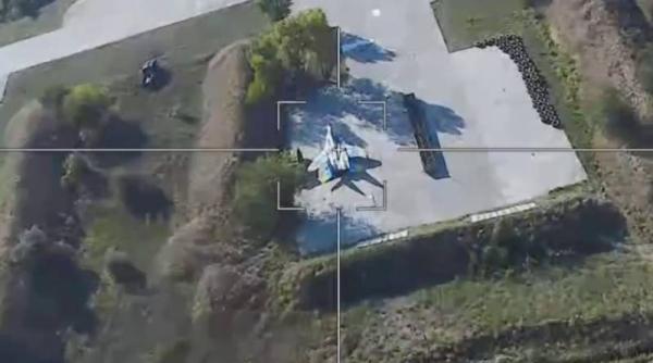 O dronă rusească kamikaze Lancet ar fi avariat un avion de vânătoare ucrainean MiG-29 (Foto/Video)