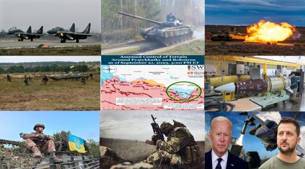 Situația de securitate din Ucraina: Sinteza evenimentelor militare din săptămâna 15 - 22 septembrie