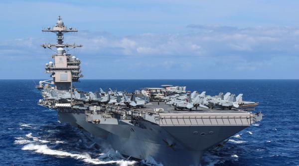 SUA aduc USS Gerald Ford, cel mai nou și modern portavion, mai aproape de Israel. Avertisment direct țărilor care doresc să intervină în război