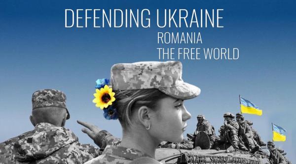 „Protest: Dronele rusești au ajuns pe teritoriul României. Opriți regimul terorist de la Kremlin!”. Protest în fața Ambasadei Rusiei în România