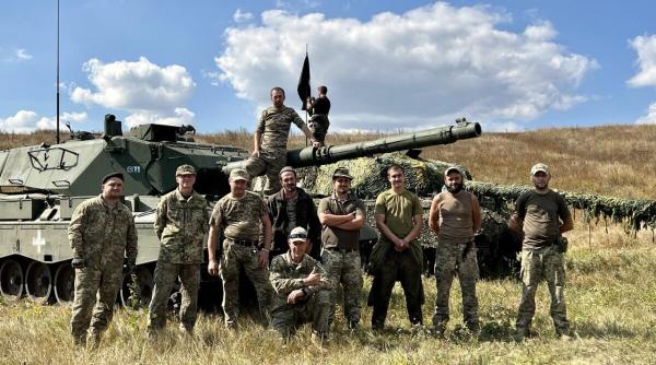 Lituania va repara tancurile Leopard care au fost avariate pe frontul din Ucraina