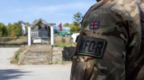 KFOR anunță sosirea soldaților români și britanici în Kosovo