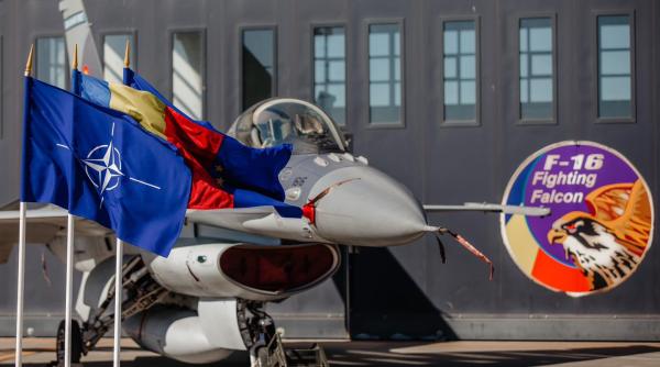 România a inaugurat Centrul de instruire F-16. Angel Tîlvăr: La Fetești vor fi antrenați noi piloți, dar și piloții care operează deja F-16