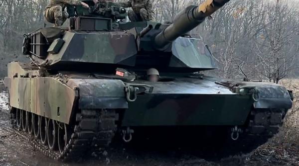 Primele imagini cu tancurile M1A1 Abrams din dotarea Forțelor Armate Ucrainene: Au fost desfăşurate cu adevărat pe front?