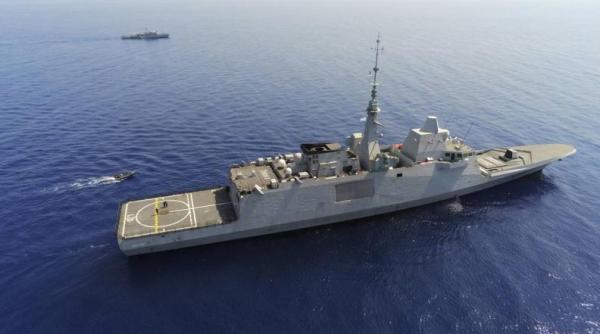 Fregată franceză atacată în Marea Roșie. Nava de luptă Languedoc a reușit să doboare două drone care au încercat să o lovească