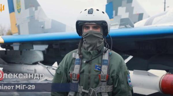 Un pilot ucrainean de MiG-29 vorbește despre complexitatea misiunilor și cere transferul de arme moderne cât mai curând posibil (Video)