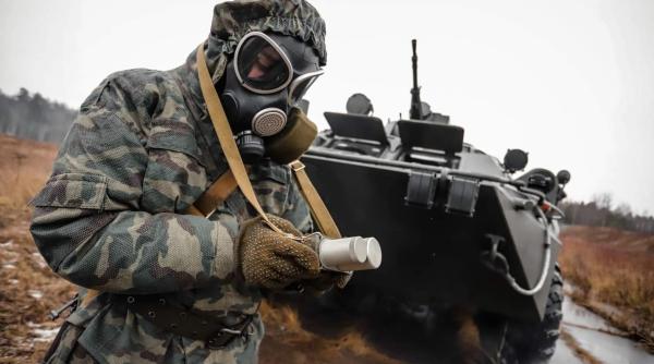 Rușii au folosit în tranșeele din Ucraina gaz CS lacrimogen, interzis în război