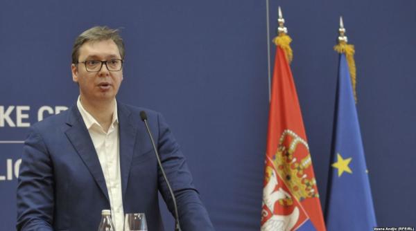 Sute de oameni au protestat la Belgrad. Alexandar Vučic: ”Mulți ar veni să li se opună. Oamenii din toată Serbia sunt extrem de supărați din cauza asta”