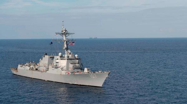 Rachete antinavă lansate de proxy Iranului spre distrugătoare americane în Marea Roșie. USS Gravely a doborât ambele rachete