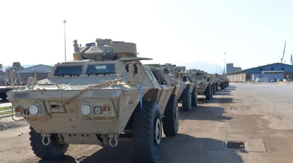 Grecia a primit din SUA alte 393 de vehicule blindate M1117 Guardian
