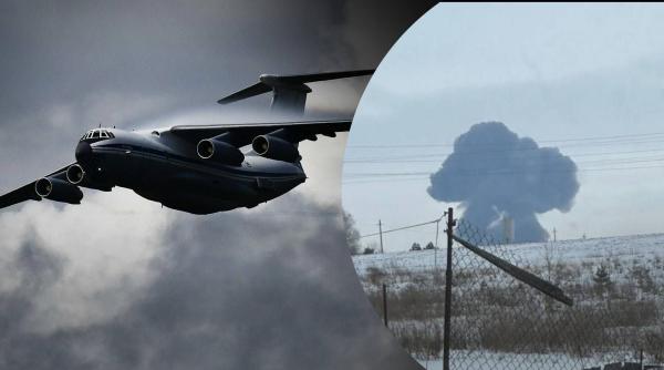 Prăbuşirea avionului militar rusesc IL-76 în regiunea Belgorod: Ruşii şi ucrainenii se acuză reciproc de imprudenţă şi război informaţional