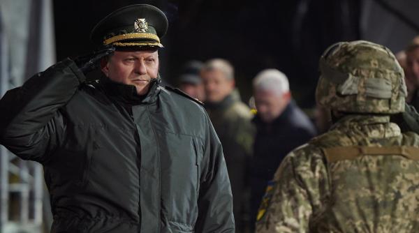 Generalul Zalujnîi va părăsi postul de șef Militar al Armatei până la sfârșitul săptămânii, anunță CNN