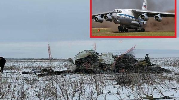 Secretarul CSNA din Ucraina: nu existau prizonieri ucraineni la bordul aeronavei Il-76 prăbușite în Belgorod