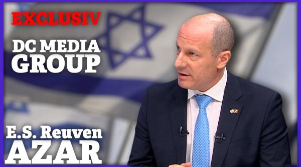 E.S. Reuven Azar, ambasadorul Israelului în România, dezvăluiri privind situația de pe front și negocierile. Războiul cu Hamas are un singur end game