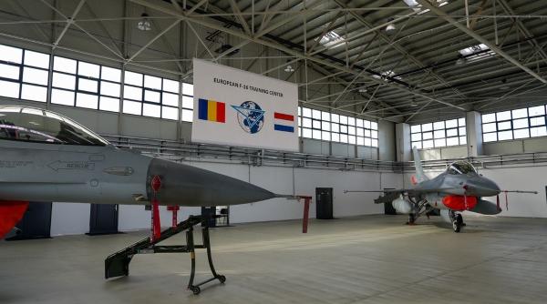 Încă șase aeronave F-16 olandeze vor sosi la Centrul European de Pregătire F-16 din România