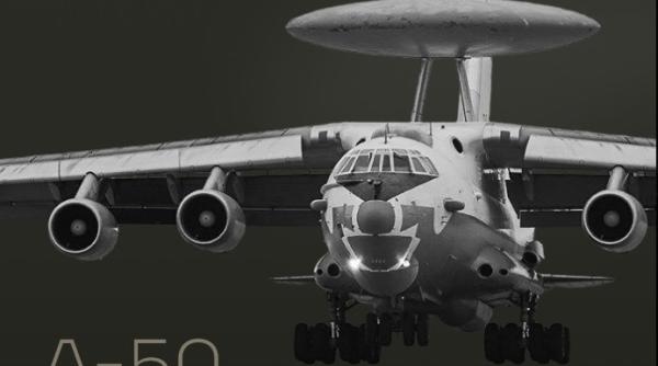 Lovitură istorică încasată de Rusia: Al doilea avion A-50 AWACS, doborât de ucraineni. Doar două AWACS au fost doborâte vreodată, ambele rusești