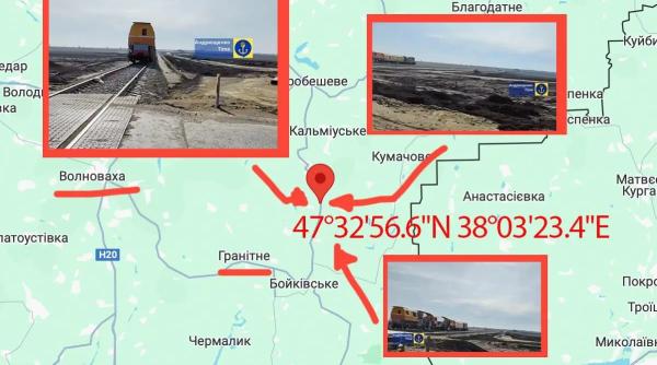 Se caută o alternativă la podul Crimeei (Foto/Video): Rusia construiește o cale ferată militară pe fondul riscurilor legate de efectuarea unor noi atacuri din partea ucrainenilor