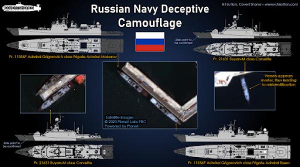 Rușii încearcă să ascundă cât mai multe nave ale Flotei ruse din Marea Neagră de ochii ucrainenilor (Foto): Dronele navale kamikaze rămân principala ameninţare