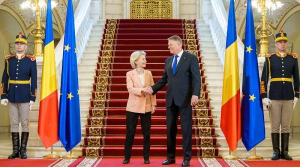 Iohannis - Ursula von der Leyen, la Palatul Cotroceni. Discuţiile au vizat priorităţile europene