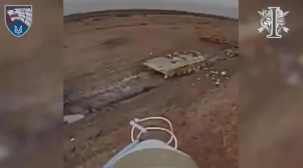 Forţele speciale ucrainene au bifat o nouă reuşită pe front: Un alt sistem TOS-1A ''Solntsepyok'' a fost distrus cu ajutorul dronelor FPV (Video)