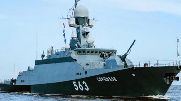 A venit rândul Flotei ruse de la Marea Baltică. Un incendiu a izbucnit la bordul corvetei ”Serpuhov”, staționată în Kaliningrad 