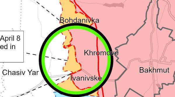 ”Situația s-a înrăutățit semnificativ pe Frontul de Est”, recunoaște șeful armatei ucrainene. Rușii au capturat Bohdanivka și adună forțe pentru bătălia de la Chasiv Yar