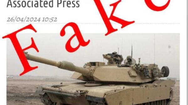 Forțele Armate ucrainene neagă informațiile despre retragerea tancurilor Abrams de pe câmpul de luptă