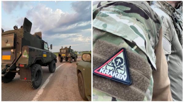 Armata ucraineană a dislocat luptători din cadrul regimentului de forțe speciale Kraken în Regiunea Harkov, pentru a opri ofensiva trupelor rusești