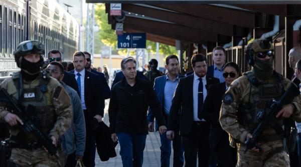 Blinken a ajuns la Kiev. Se va discuta despre ce ar trebui să conțină livrările viitoare de arme și muniții americane