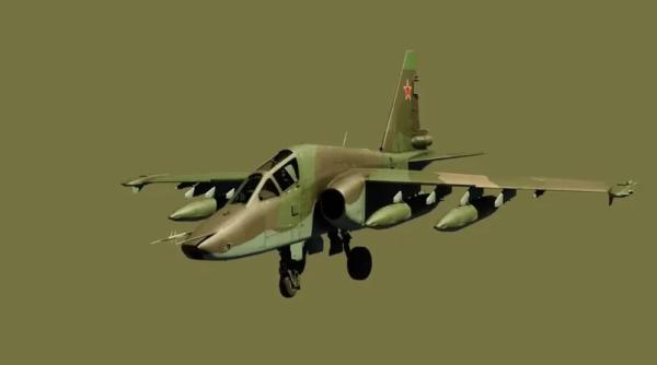 Încă un Su-25 rusesc, ”amendat pentru trecerea ilegală a graniței”. Patru avioane de atac au fost doborâte în această lună de Forțele ucrainene 