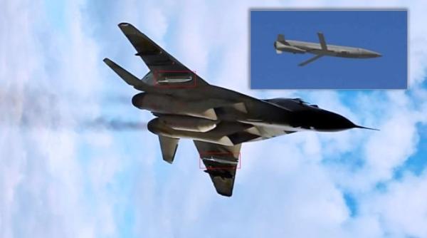 Primele imagini cu un MiG-29 ucrainean echipat cu muniţia momeală ADM-160 MALD: Acum este cert că ucrainenii deţin astfel de capabilităţi militare
