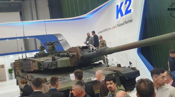 Hyundai Rotem prezintă tancul K2 Black Panther la BSDA (Foto): O posibilă achiziție de către România este mult aşteptată