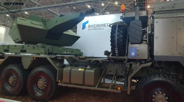 Sistemul Skynex, poreclit „distrugătorul german de drone'', a fost prezentat oficial în România la BSDA (Foto)