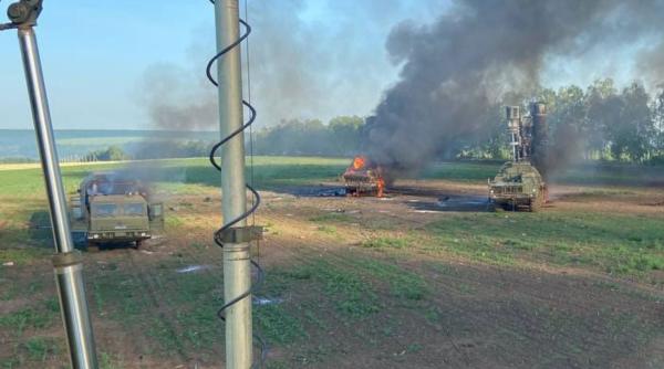 Premieră pentru Ucraina: HIMARS au lovit pe teritoriul Rusiei sisteme S-400, dislocate în regiunea rusă Belgorod (Foto/Video)