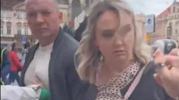 Persoane vorbitoare de rusă au atacat, în centrul istoric din Praga, voluntari care colectau ajutoare pentru Ucraina. Video