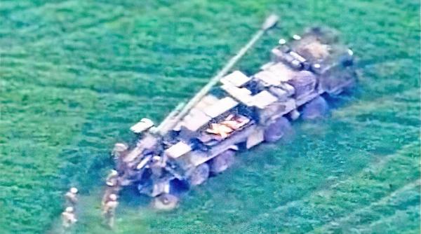 Noul obuzier rus 2S43 “Malva” a fost pentru prima dată văzut pe frontul din Ucraina 