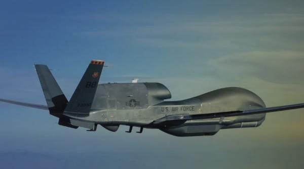 Misiune neobișnuită a unei drone americane RQ-4B în zona Mării Negre: Dispariții de pe radare și evoluții deasupra teritoriului României, în apropierea graniței cu Ucraina