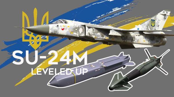 În premieră un avion ucrainean a lovit cu o rachetă teritoriul Rusiei. Ținta a fost militară iar indiciile duc către Su-24 lansând un Storm Shadow