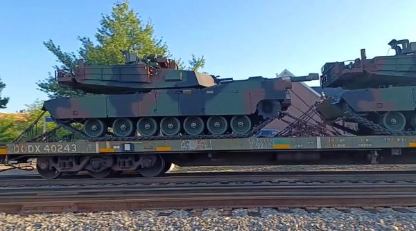 Polonia primește ultimul lot din cele 116 tancuri M1A1FEP: Tancurile au fost produse rapid pentru a răspunde unei nevoi urgenţe de blindate grele