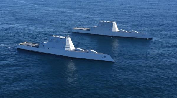 China copiază tot ce mișcă în SUA. USS Zumwalt, cel mai scump și modern distrugător construit vreodată, în variantă chineză (Foto)