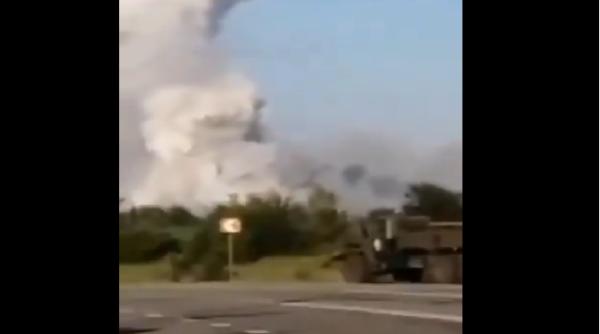 Stare de urgență în regiunea Voronej, de pe teritoriul Rusiei: Dronele ucrainene au lovit un depozit de muniție