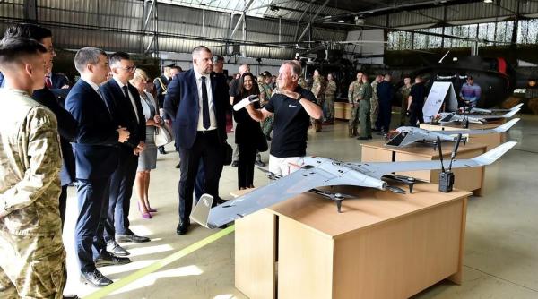 Armata Muntenegrului a fost echipată cu primele drone militare