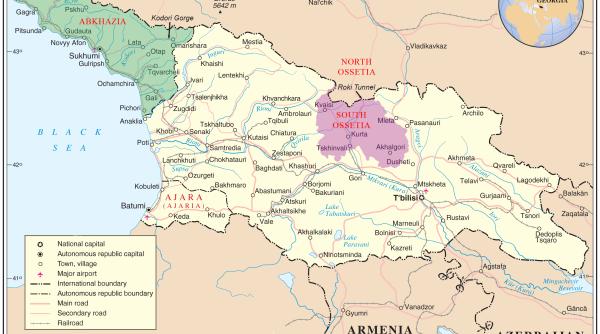 Navele Flotei ruse s-au ”refugiat” tocmai în Abhazia pentru a scăpa de dronele maritime ucrainene. Rușii ar putea ataca Ucraina de pe teritoriu georgian