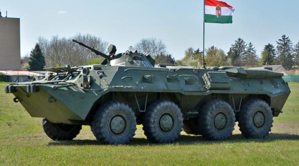 Ce se întâmplă cu BTR-80A sovietice ale Ungariei după achiziția de Lynx. Primele blindate au ajuns deja la partenerii din Serbia