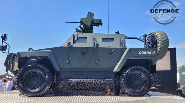 Turelă românească Anubis pe Cobra II? Pro Optica lucrează pentru piața externă, dar e implicată și în modernizarea tancului românesc TR-85M1R Bizonul