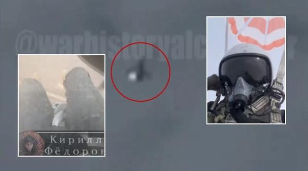 Ciudatul caz al pilotului rus de Flanker care își făcea un selfie și transmitea mesaje video în timp ce era doborât (VIDEO)