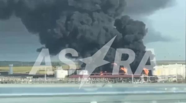 Atac devastator asupra unui alt depozit de petrol rusesc din regiunea Rostov (Foto/Video): Instalația face parte din complexul militar-industrial rus